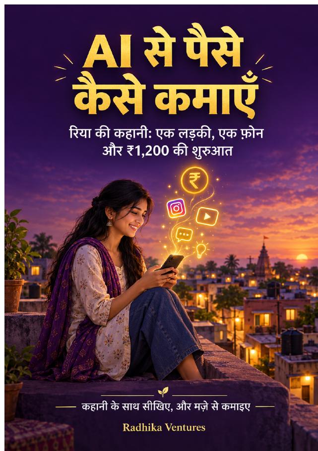 AI से पैसे कैसे कमाएँ cover